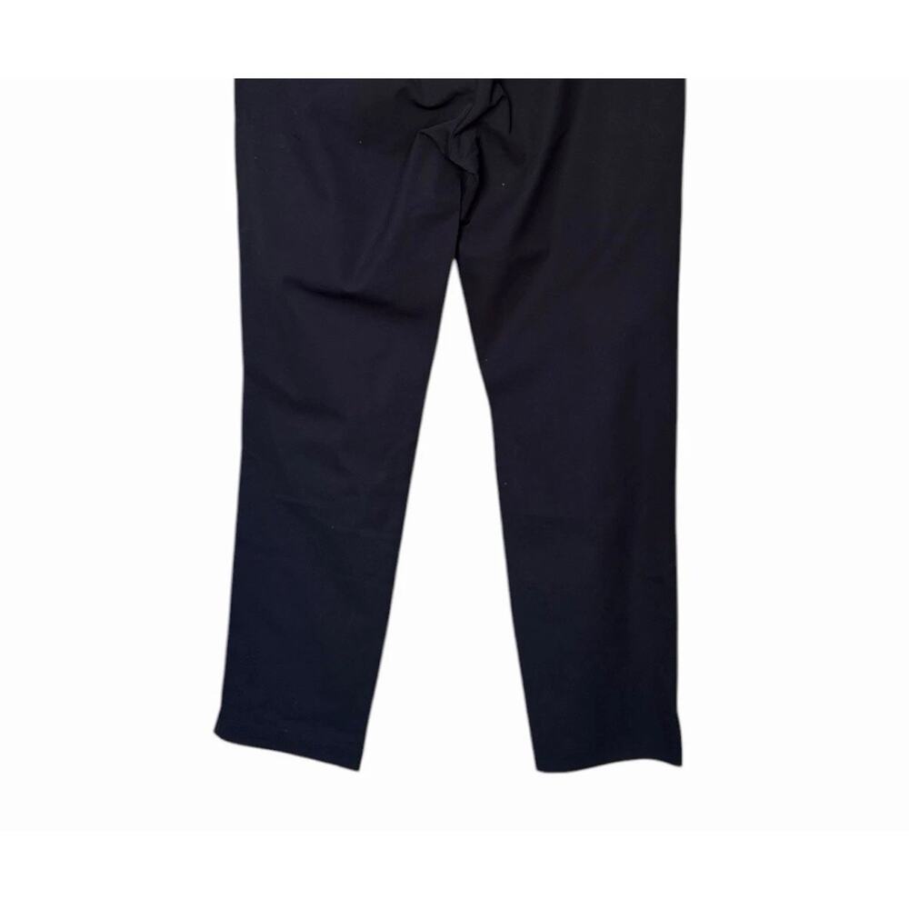 Eileen Fisher Black Stretch Twill Ankle Pants XSP Petite Pull On NWT Classic - Picture 6 of 16